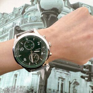 Fossil Bennett multifunción de acero inoxidable BQM7092